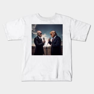 Trump vs Biden - Tshirt Design Kids T-Shirt
